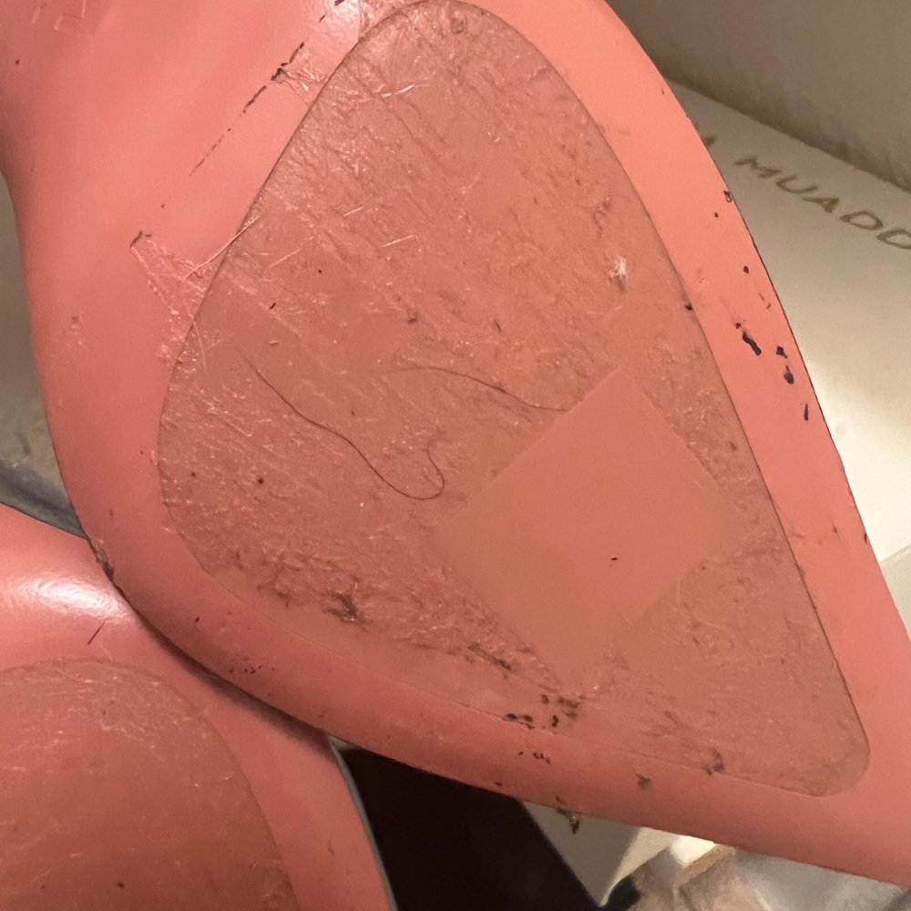 Amina muaddi glass shoes - Picture 7 of 8